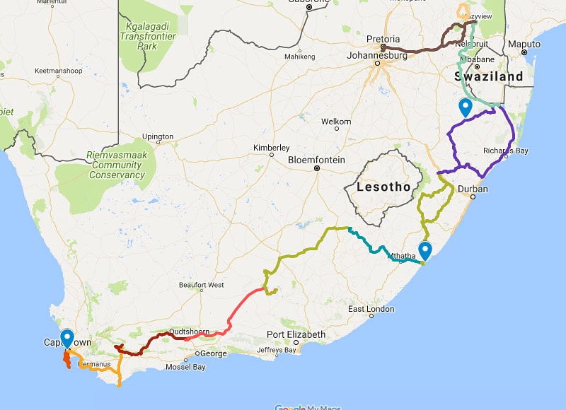 Karoo_Johannesburg_Map